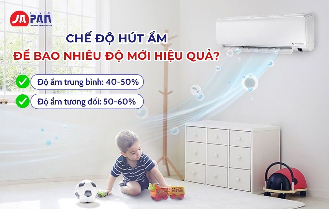 Chế Độ Hút Ẩm Của Điều Hòa Là Gì? Sử Dụng Như Thế Nào Cho Hiệu Quả 3 Chế độ hút ẩm của điều hòa nên để bao nhiêu độ