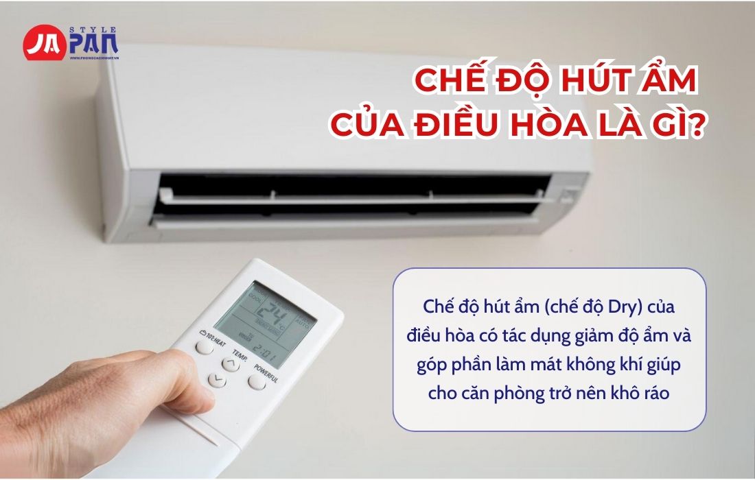 Chế Độ Hút Ẩm Của Điều Hòa Là Gì? Sử Dụng Như Thế Nào Cho Hiệu Quả 2 Chế độ hút ẩm của điều hòa là gì?