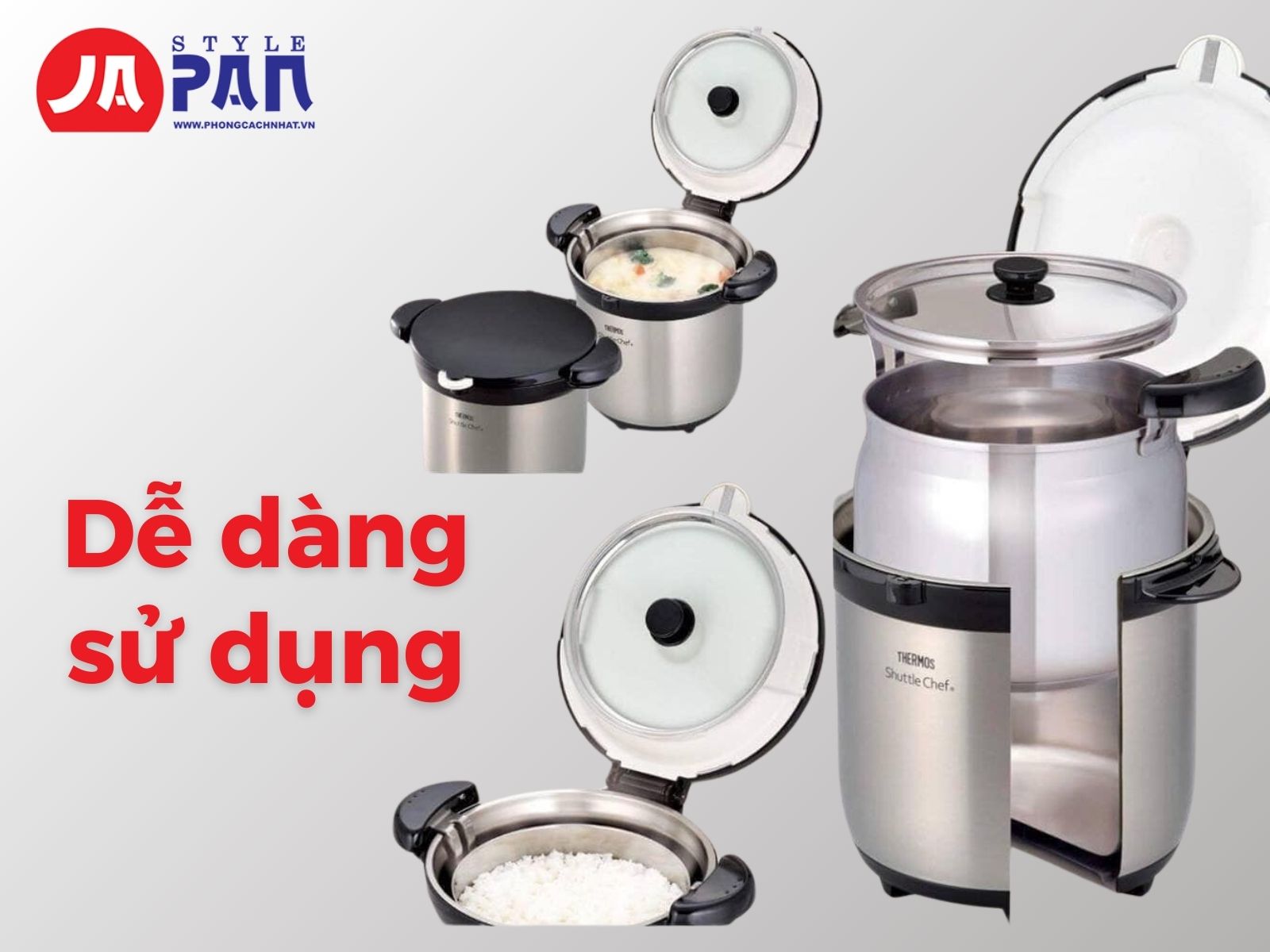 Dễ dàng sử dụng
