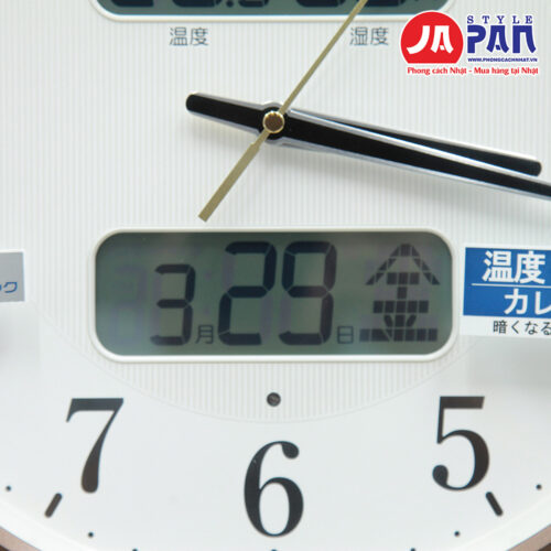Đồng hồ treo tường Seiko KX383B | Nội địa Nhật - Hình ảnh 10