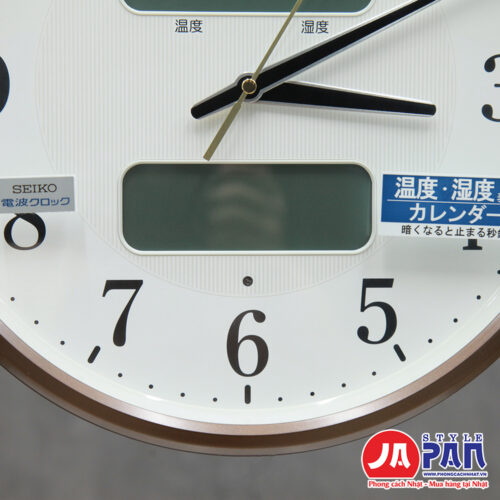 Đồng hồ treo tường Seiko KX383B | Nội địa Nhật - Hình ảnh 6
