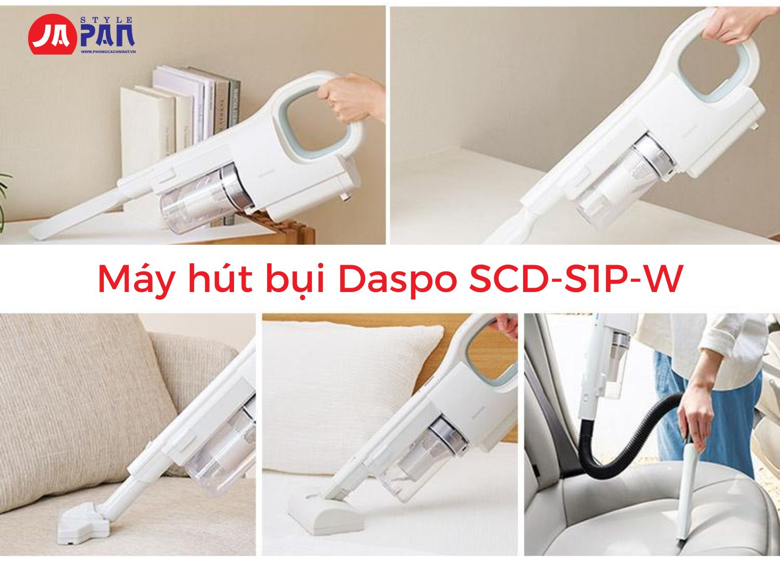 Máy hút bụi Daspo SCD-S1P-W | Màu trắng 34 Máy hút bụi Daspo SCD-S1P-W