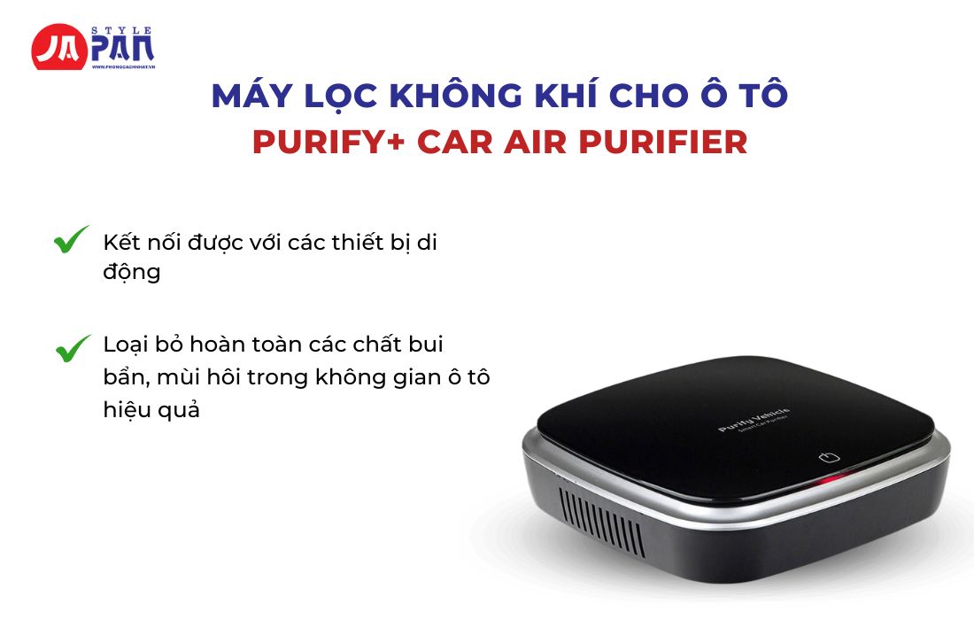 Máy lọc không khí ô tô Purify Car Air Purifier