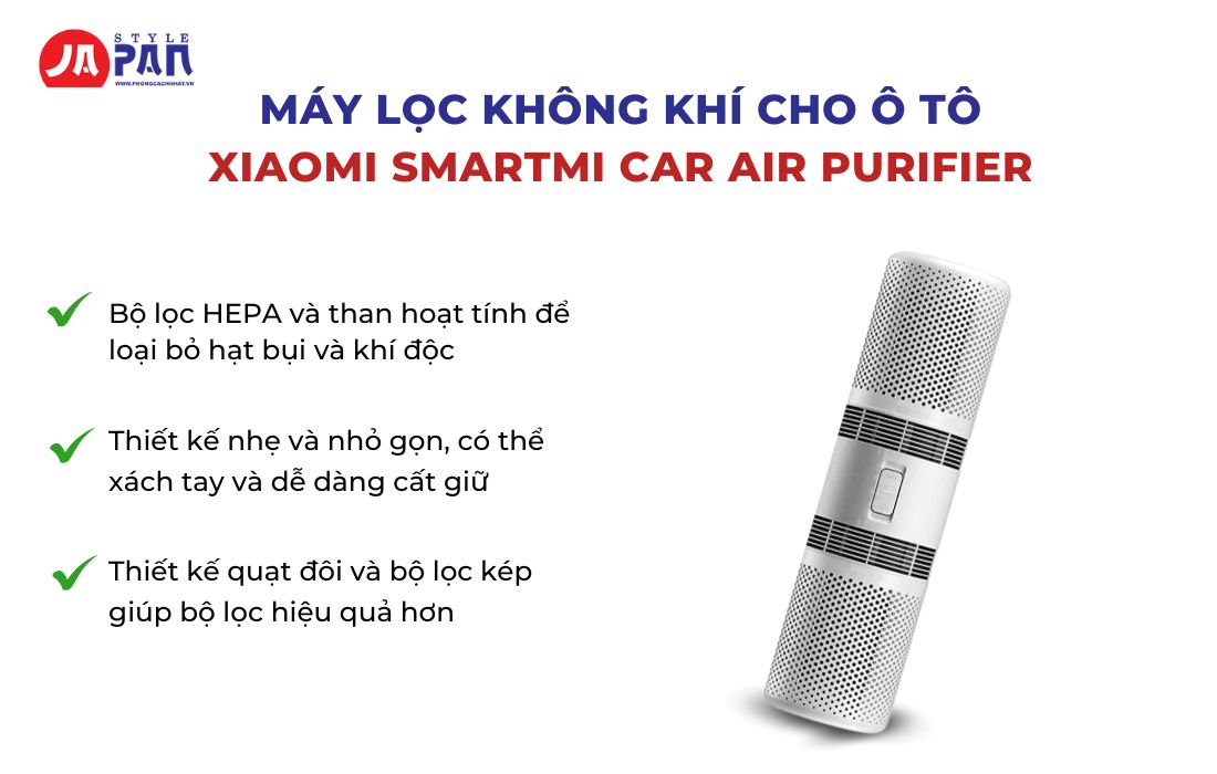 Máy lọc không khí Xiaomi Smartmi Car Air Purifier