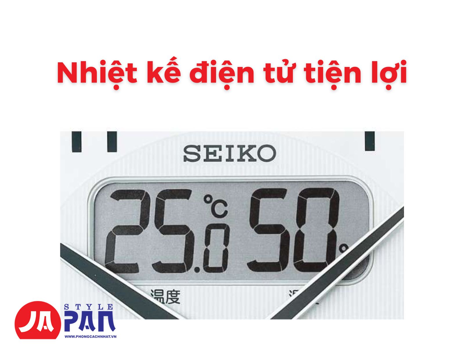 Nhiệt kế điện tử tiện lợi