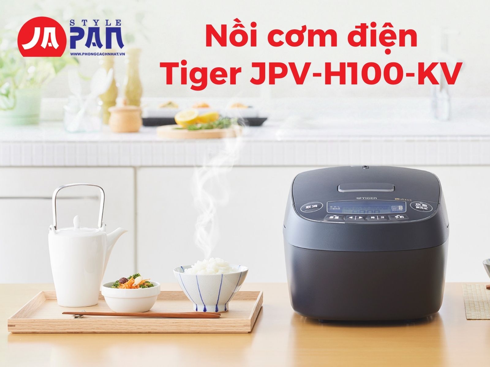 Nồi cơm điện Tiger JPV-H100-KV | Nội địa Nhật