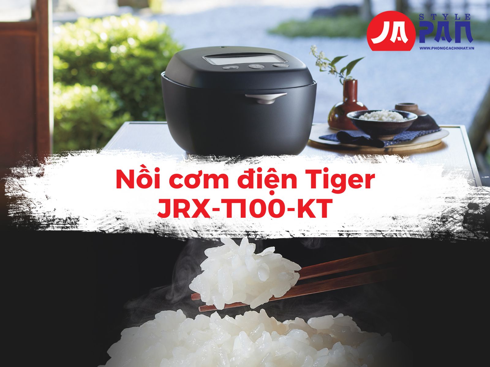 Nồi cơm điện Tiger JRX-T100-KT | 1.0L 14 Nồi cơm điện Tiger JRX-T100-KT