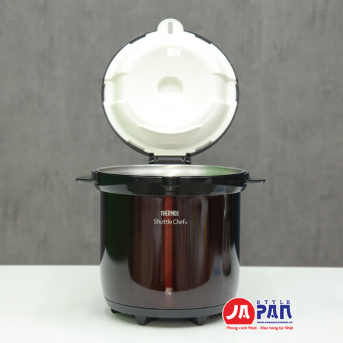 Nồi ủ Thermos KBG-4500-CBW 4.5L màu nâu | Sản phẩm cao cấp nội địa Nhật - Hình ảnh 9