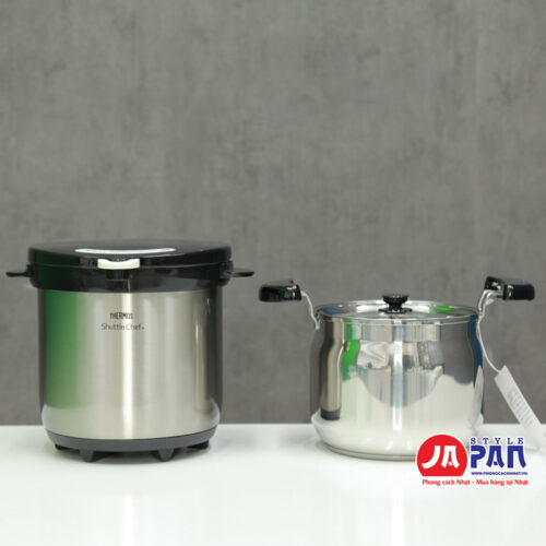 Nồi ủ Thermos KBG-4500-CS 4.5L màu bạc | Sản phẩm cao cấp Nội địa Nhật - Hình ảnh 3