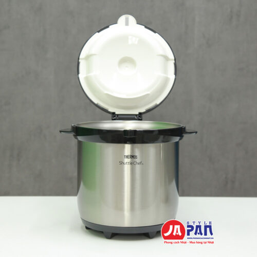 Nồi ủ Thermos KBG-4500-CS 4.5L màu bạc | Sản phẩm cao cấp Nội địa Nhật - Hình ảnh 7