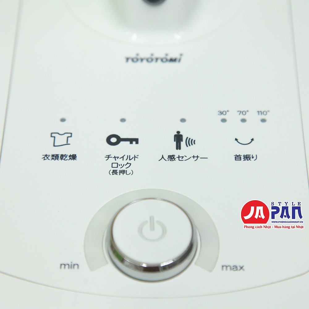 Quạt điện Toyotomi FS-DS30LHR (W) màu trắng | Hàng chính hãng nội địa Nhật 16 Quạt điện Toyotomi FS-DS30LHR (W) màu trắng | Hàng chính hãng nội địa Nhật - Ảnh 16