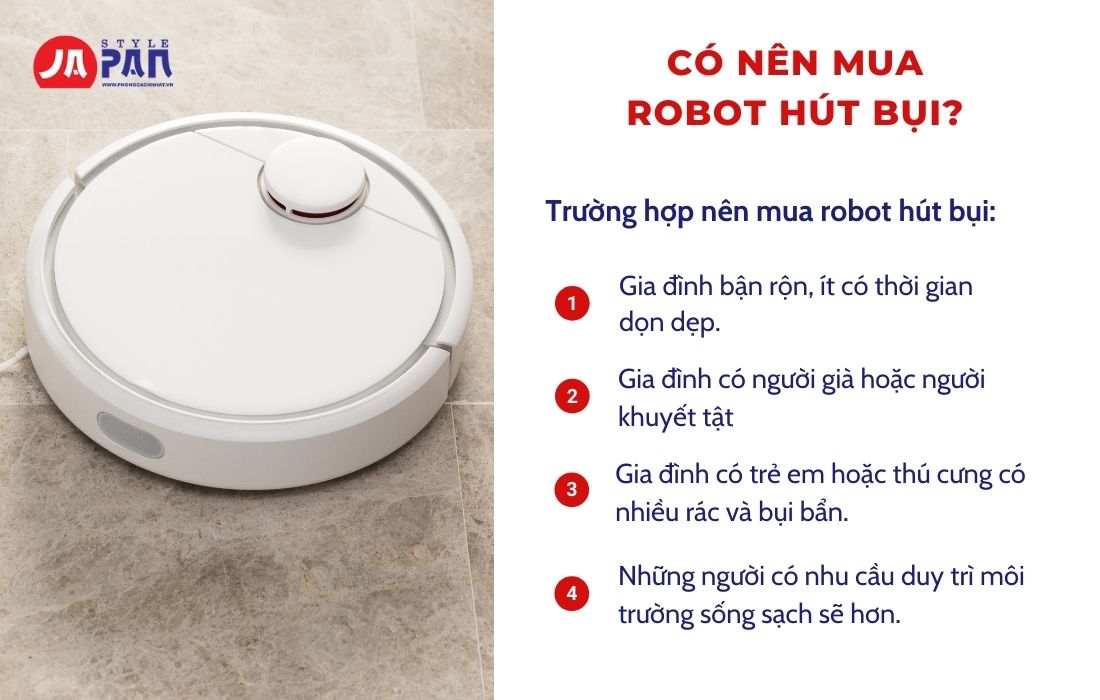 Tư Vấn Mua Robot Hút Bụi Chất Lượng Phù Hợp Với Nhu Cầu 2 Có nên mua robot hút bụi?