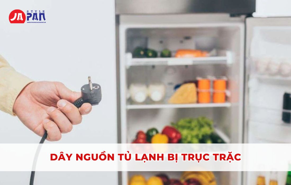 Nguyên Nhân Tủ Lạnh Không Lạnh Và Cách Khắc Phục Chi Tiết 3 Dây nguồn tủ lạnh bị trục trặc