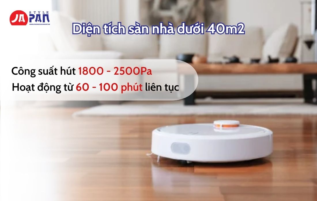 Tư Vấn Mua Robot Hút Bụi Chất Lượng Phù Hợp Với Nhu Cầu 3 Tư vấn mua robot hút bụi cho sàn nhà dưới 40m2