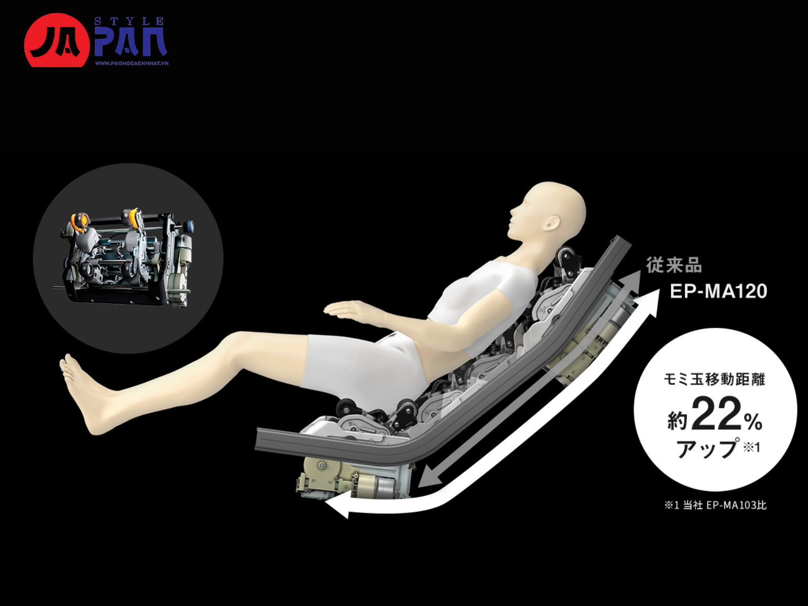 ghe massage panasonic real pro ep ma120 e 9