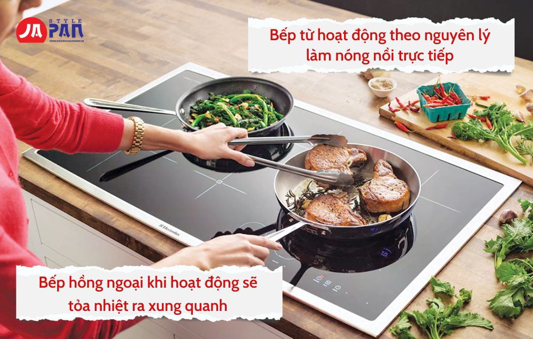 Nên Dùng Bếp Từ Hay Bếp Hồng Ngoại Thì Tốt Hơn? 2 Khả năng tiêu thụ điện của bếp từ và bếp hồng ngoại