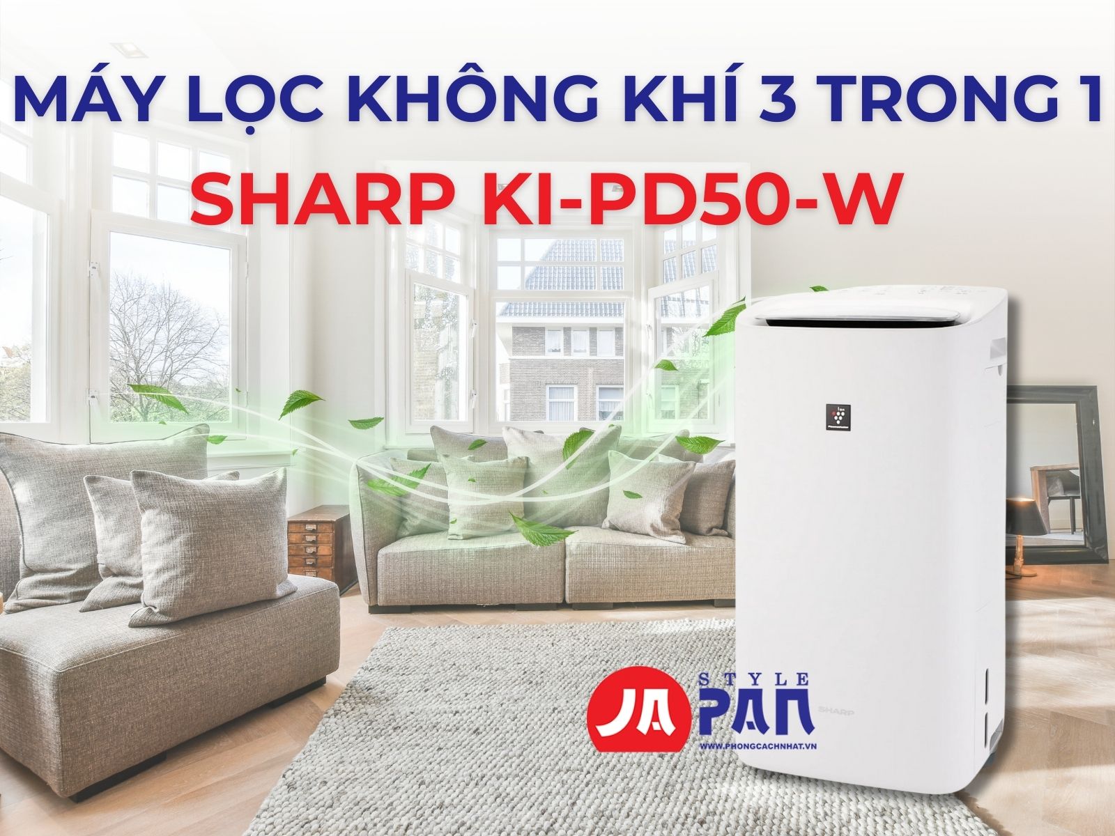 Máy lọc không khí Sharp Ki-PD50-W 3 trong 1 | Hàng chính hãng nội địa Nhật 30 Máy lọc không khí 3 trong 1 Sharp Ki-PD50-W | Hàng chính hãng nội địa Nhật