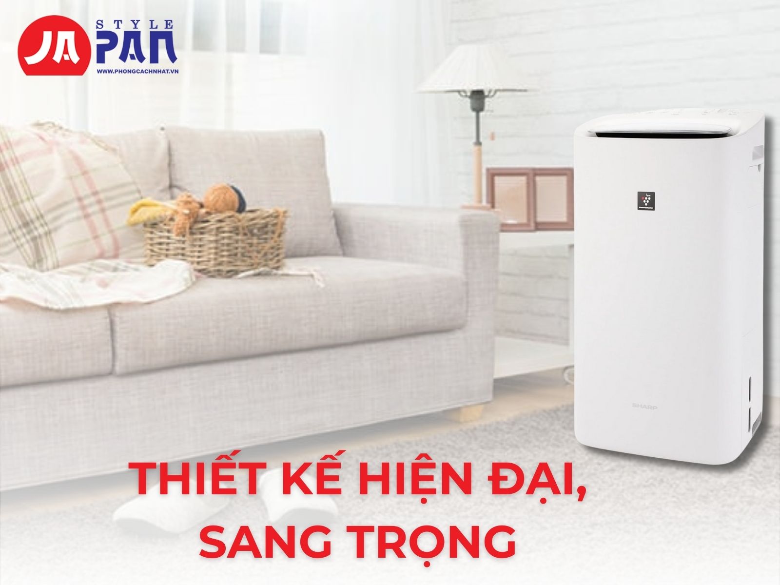Máy lọc không khí Sharp Ki-PD50-W 3 trong 1 | Hàng chính hãng nội địa Nhật 31 Thiết kế hiện đại, sang trọng