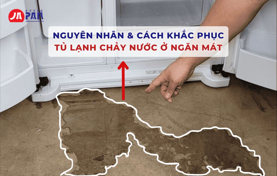 Nguyên Nhân Tủ Lạnh Chảy Nước Ở Ngăn Mát Và Cách Khắc Phục 2 Tủ lạnh chảy nước ở ngăn mát