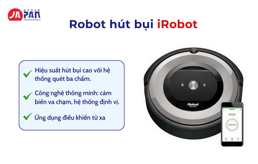 Robot Hút Bụi Hãng Nào Tốt? Top 5 Hãng Robot Hút Bụi Tốt Nhất 4 Robot hút bụi hãng nào tốt - Robot hút bụi iRobot