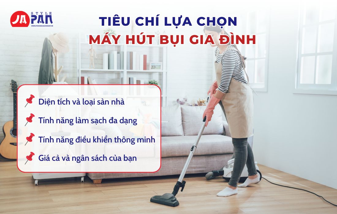Kinh Nghiệm Mua Máy Hút Bụi Gia Đình Phù Hợp Và Chất Lượng 2 Tiêu chí lựa chọn máy hút bụi gia đình phù hợp