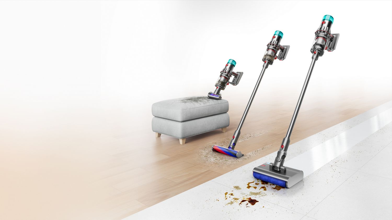 Máy hút bụi kèm lau Dyson V12s Origin Submarine 2 Chi tiết máy hút bụi kèm lau Dyson V12s Origin Submarine
