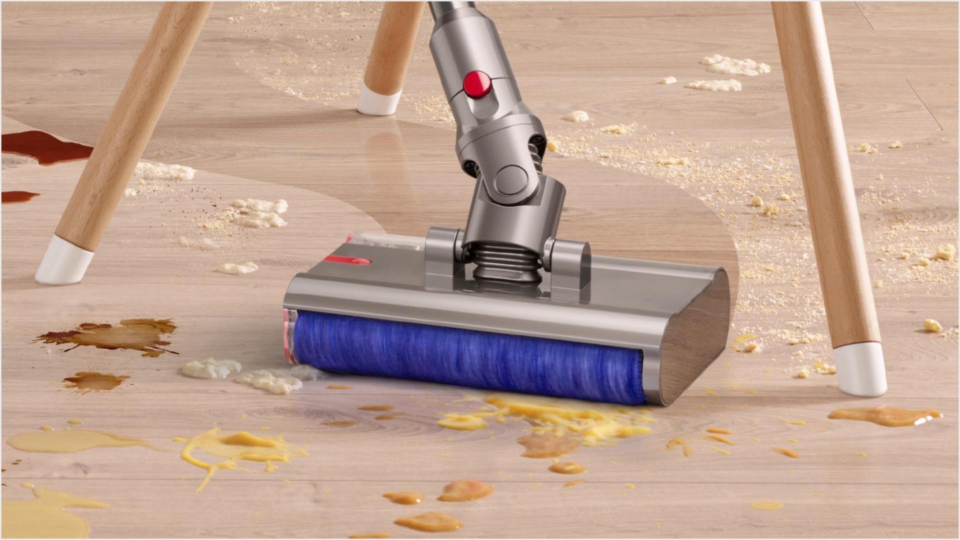 Máy hút bụi kèm lau Dyson V12s Origin Submarine 5 Di chuyển dễ dàng xung quanh chướng ngại vật