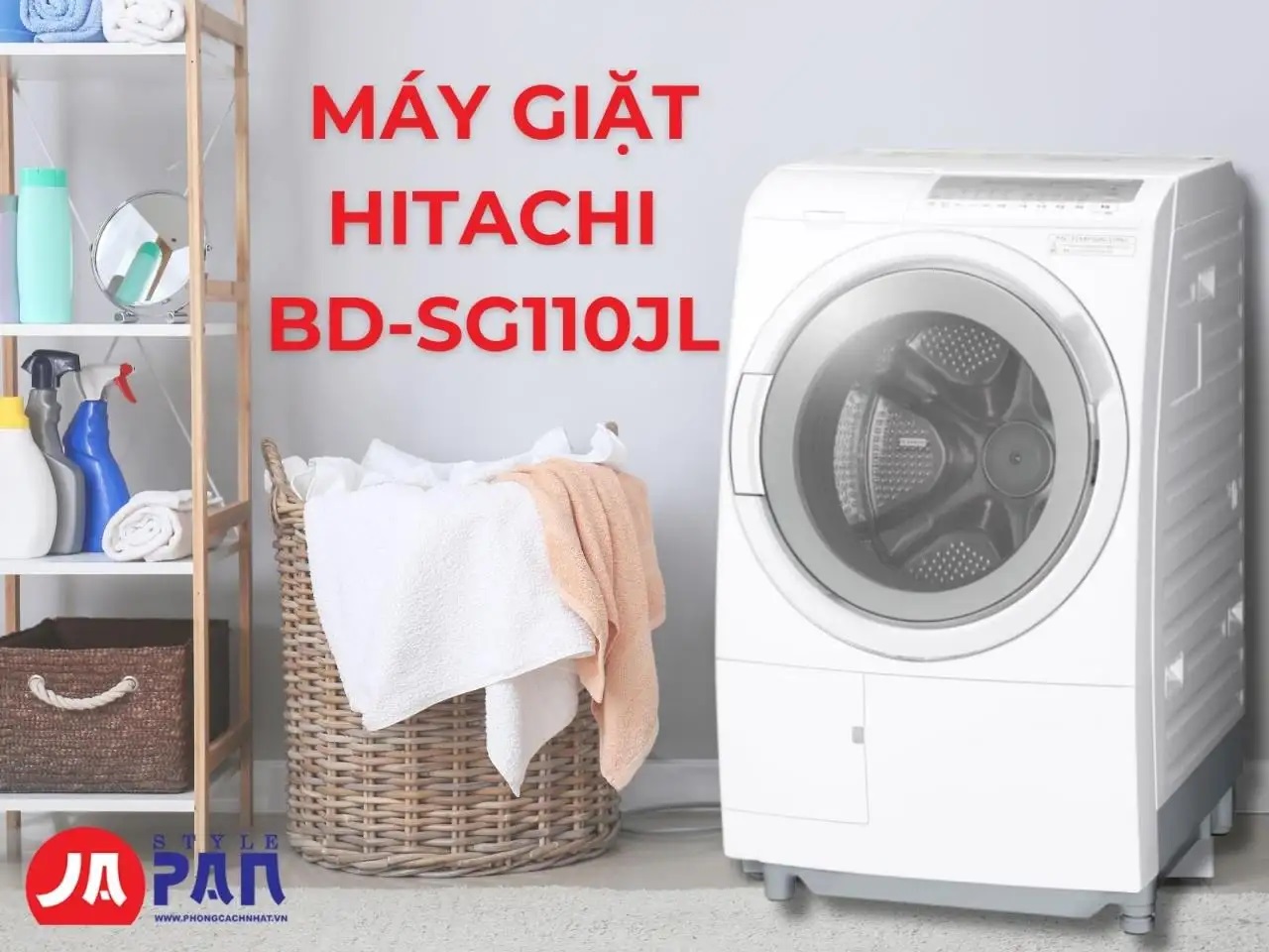 Máy giặt Hitachi BD-SG110JL | Giặt 11kg sấy 6kg 2 Giới thiệu Máy giặt Hitachi BD-SG110JL