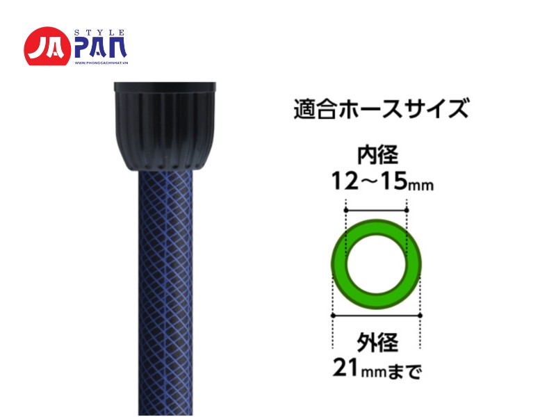 Đầu vòi phun Takagi QG555-01 Kim loại bánh răng cứng 5 Kích thước ống áp dụng cho đầu vòi phun