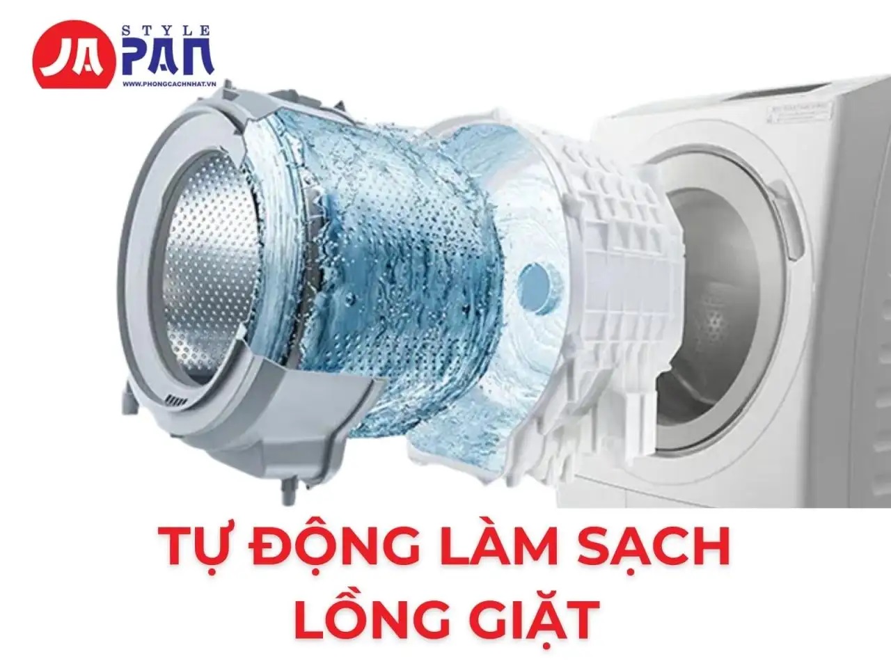 Máy giặt Hitachi BD-SG110JL | Giặt 11kg sấy 6kg 9 Tự động làm sạch lồng giặt