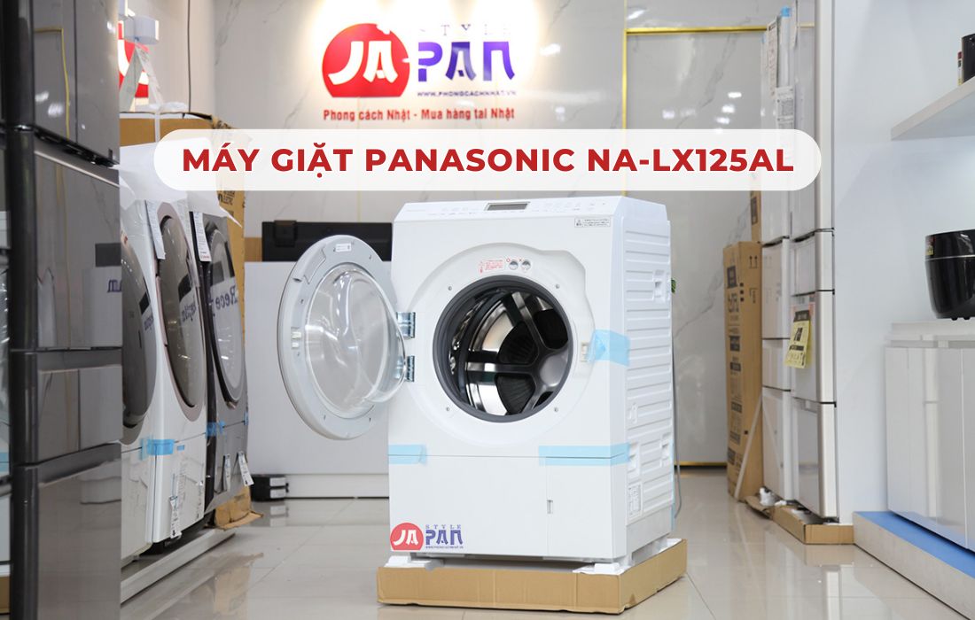 Máy giặt Panasonic NA-LX125AL | Giặt 12kg | Sấy 6kg 26 Máy giặt Panasonic NA-LX125AL nội địa Nhật sấy Heatpump