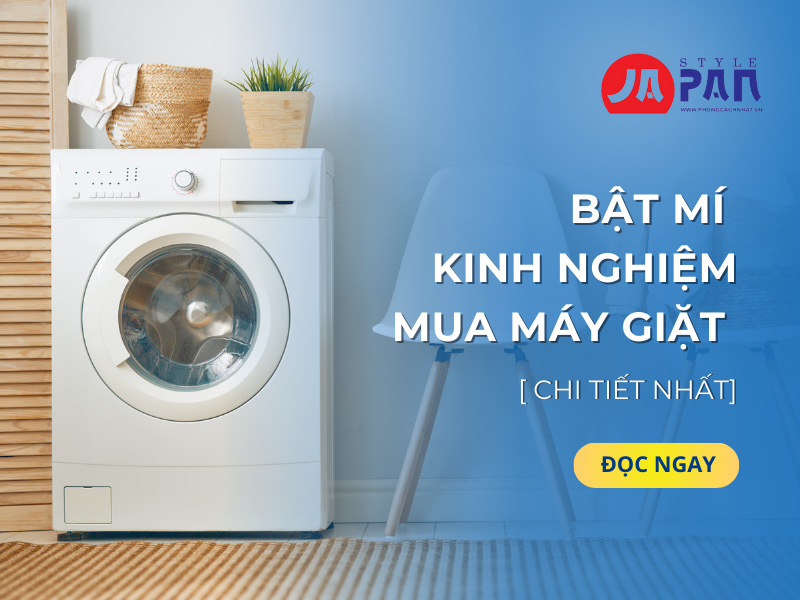 Kinh nghiệm mua máy giặt