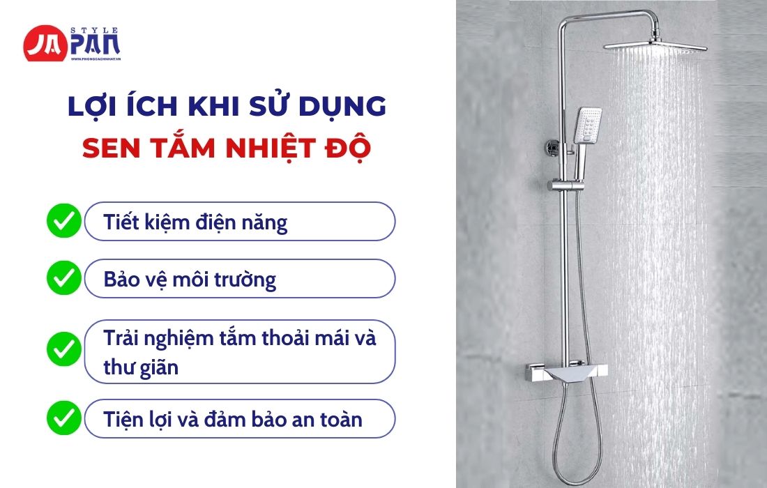 Sen Tắm Nhiệt Độ Là Gì? Lợi Ích Khi Sử Dụng Sen Tắm Nhiệt Độ 6 Sen tắm nhiệt độ là gì – Lợi ích khi sử dụng sen tắm nhiệt độ