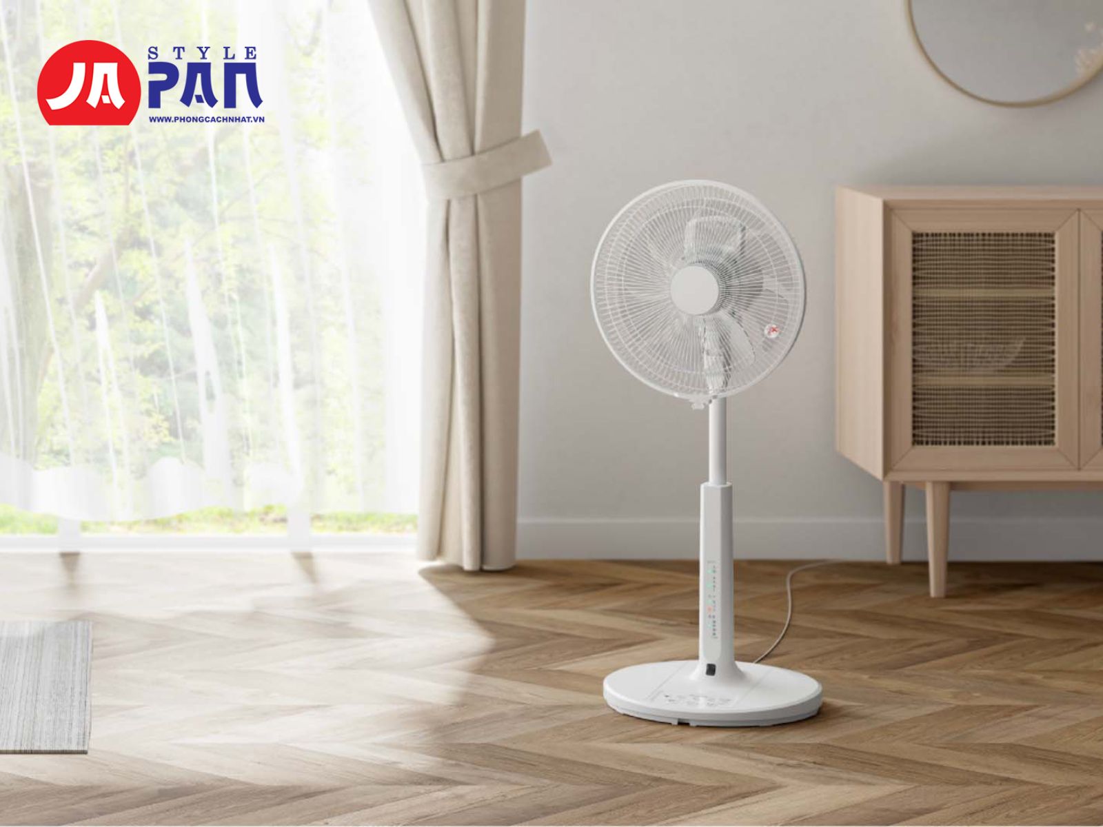 Quạt điện Hitachi HEF-AL300F | Hàng chính hãng nội địa Nhật 39 Thiết kế tinh tế, thanh lịch, hiện đại và sang trọng