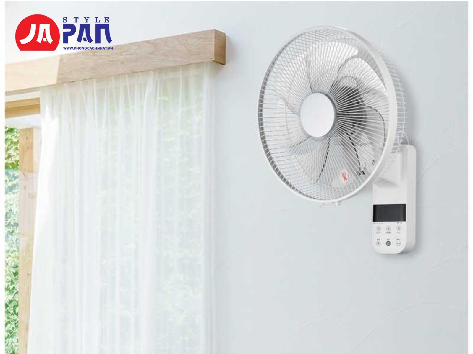 Quạt treo tường CNET CKDF307WH | Nội địa Nhật 6 Quạt treo tường CNET CKDF307WH