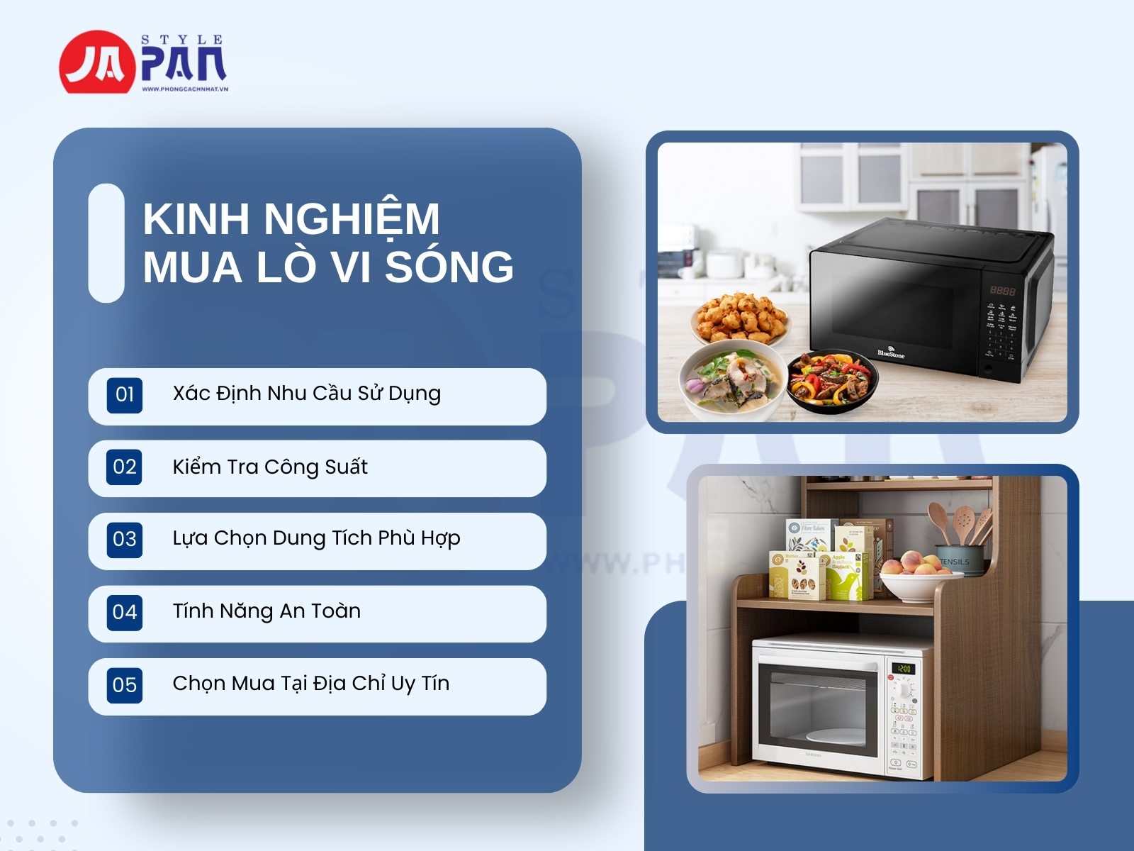 Lò vi sóng hãng nào tốt - Kinh Nghiệm Mua Lò Vi Sóng