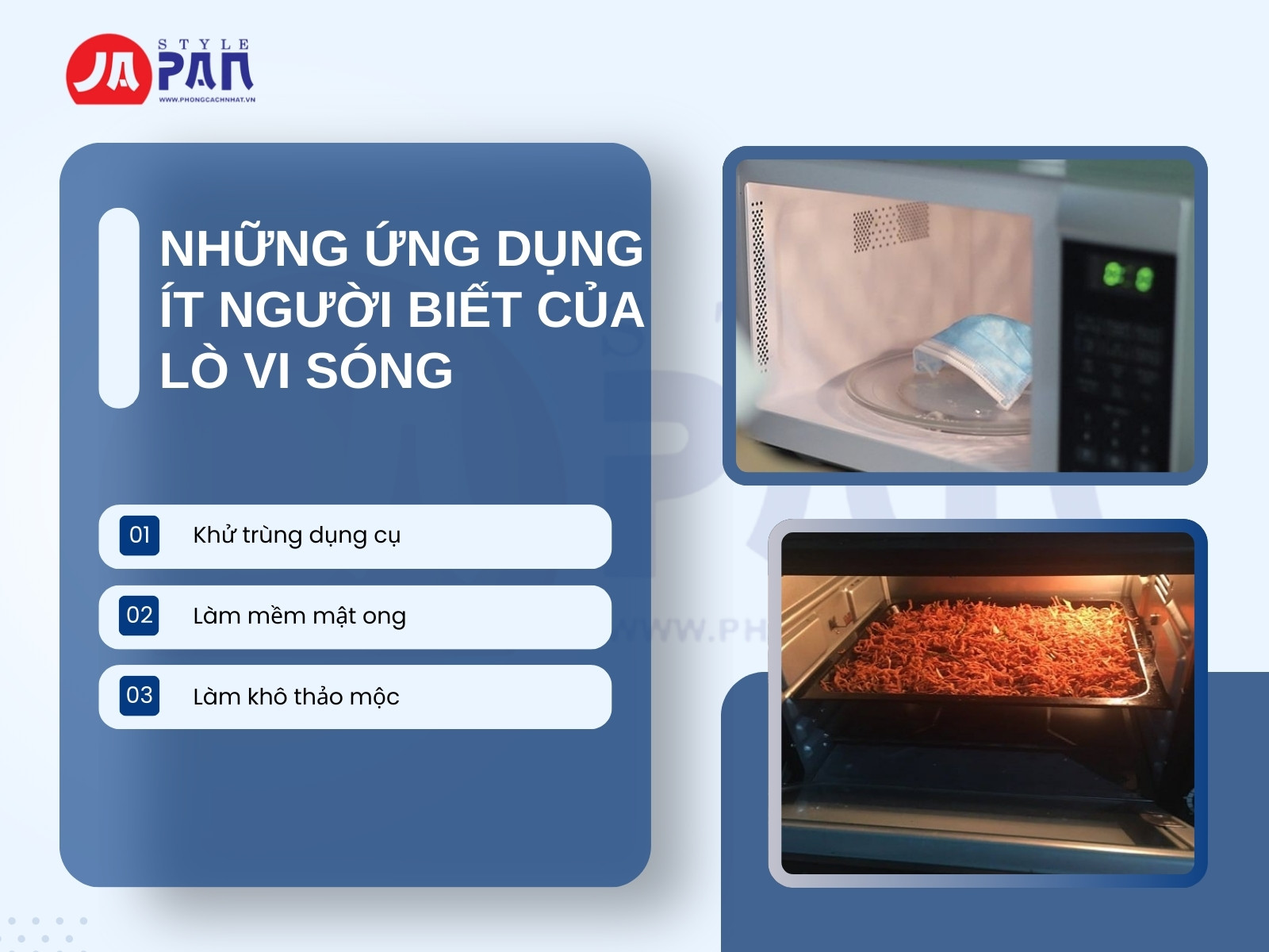 Lò Vi Sóng Dùng Để Làm Gì? Những Ứng Dụng Không Ngờ 2 Những ứng dụng ít người biết của lò vi sóng