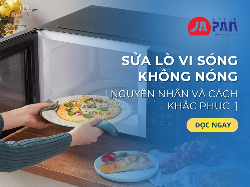 Sự cố lò vi sóng không nóng