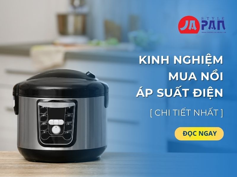 Kinh nghiệm mua nồi áp suất điện