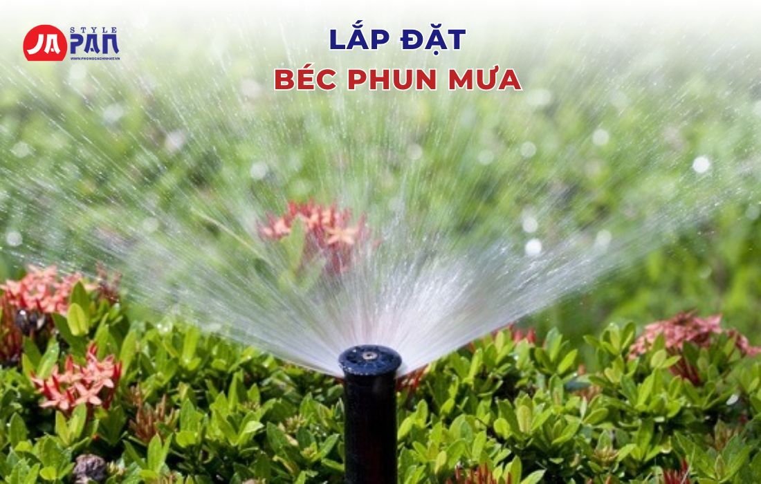 Hướng Dẫn Lắp Vòi Tưới Cây Tự Động Đúng Cách Và Đơn Giản 4 Hướng dẫn lắp vòi tưới cây - Lắp đặt béc phun mưa