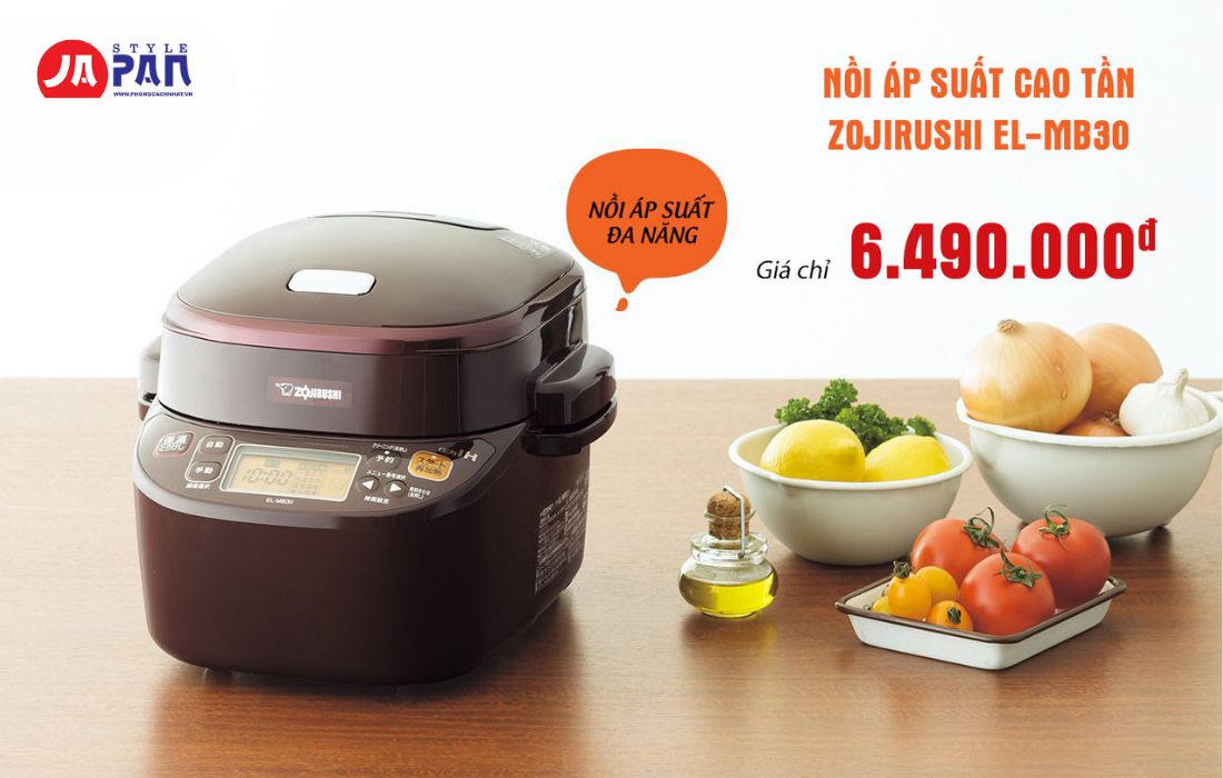 Nồi áp suất điện Zojirushi nội địa Nhật