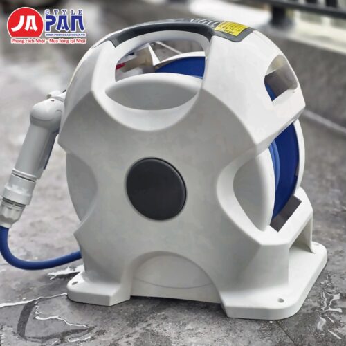 Mặt bên cuộn vòi Takagi Aurora X2 R715FJC2 với tay cầm phía trên