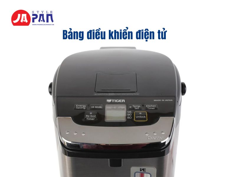 Chức Năng Của Bình Thủy Điện Có Gì Hữu Ích? 6 Bảng điều khiển điện tử