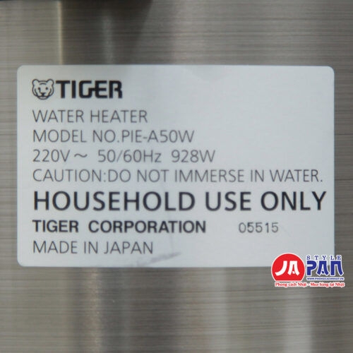 Bình thủy Tiger PIE-A50W