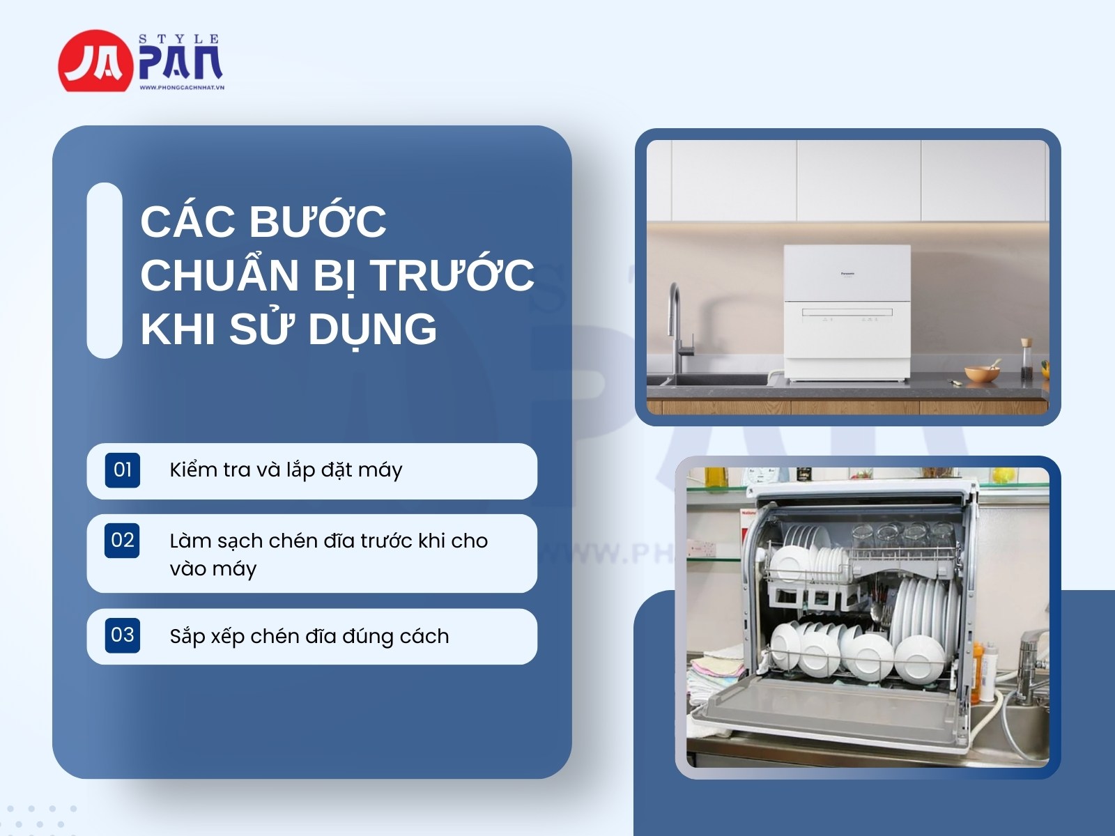 Hướng Dẫn Chi Tiết Cách Sử Dụng Máy Rửa Bát Panasonic Hiệu quả 1 Cách Sử Dụng Máy Rửa Bát Panasonic Nhật Bản
