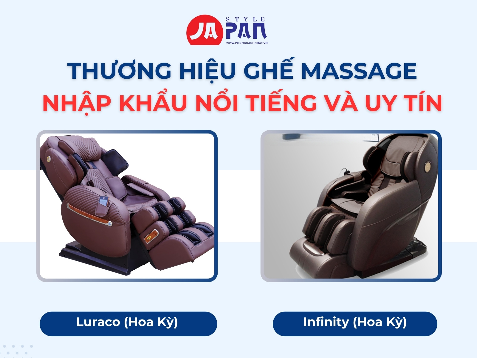 Tại Sao Nên Chọn Mua Ghế Massage Nhập Khẩu? 4 Top Những Thương Hiệu Ghế Massage Nhập Khẩu Nổi Tiếng Và Uy Tín Trên Thị Trường