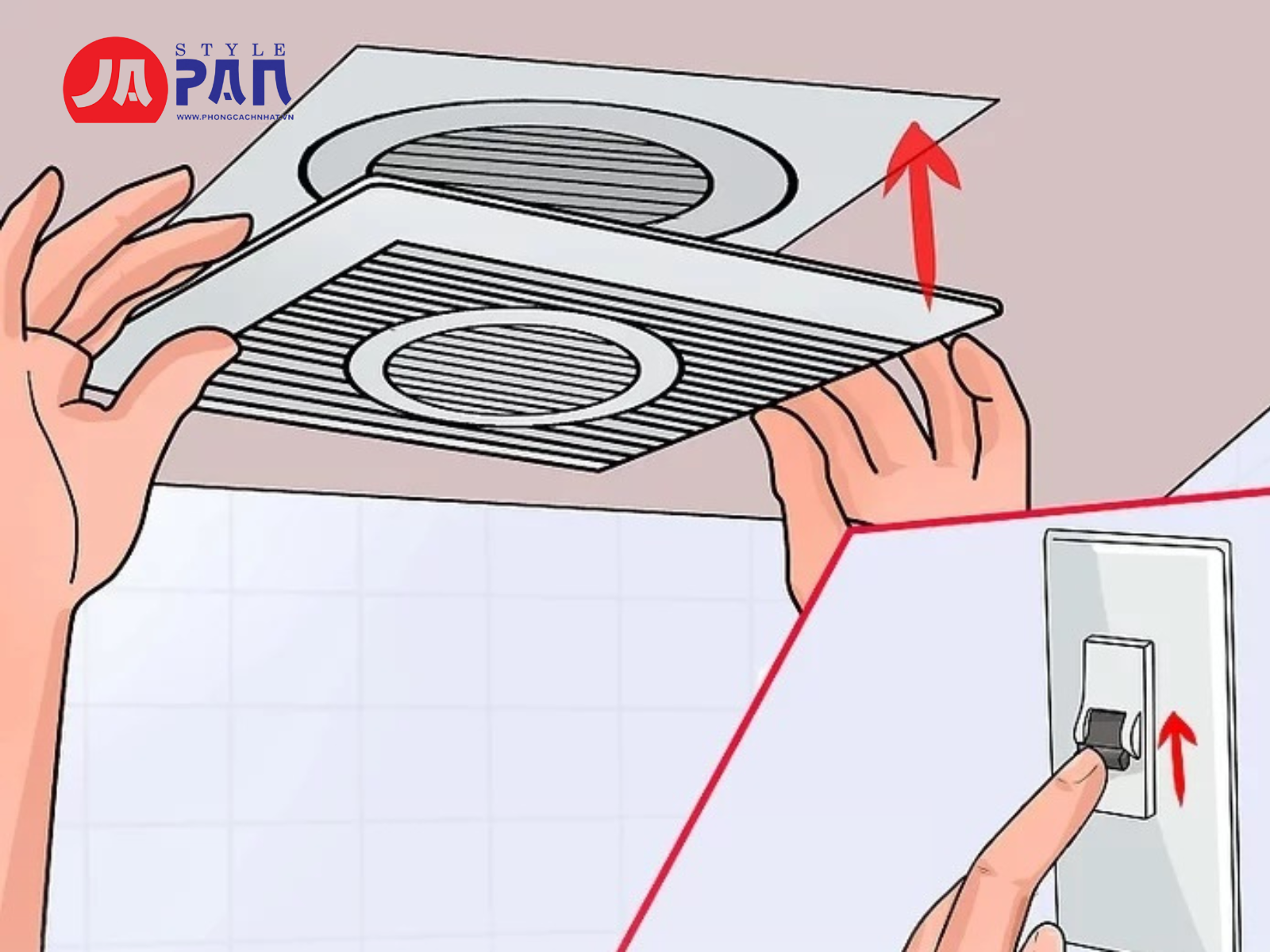 Cách Lắp Quạt Thông Gió Đơn Giản Tại Nhà 11 Lắp lưới tản nhiệt