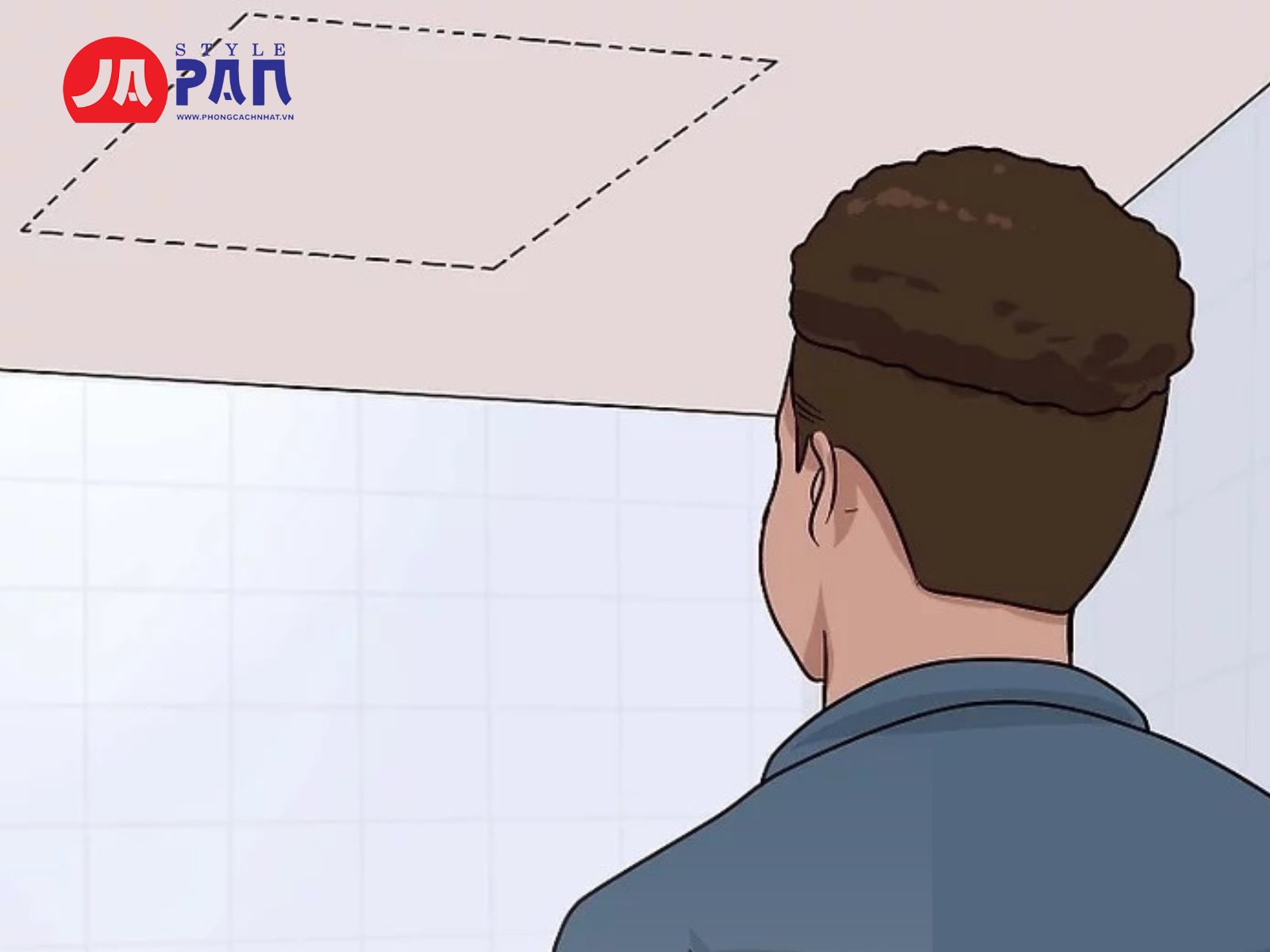 Cách Lắp Quạt Thông Gió Đơn Giản Tại Nhà 4 Xác định vị trí lắp quạt