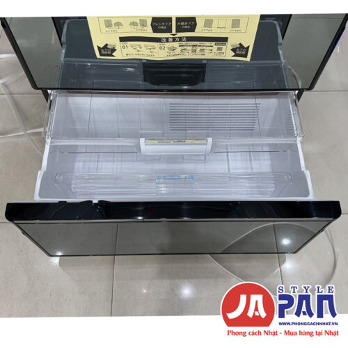 Tủ lạnh Hitachi R-WXC74W (11)