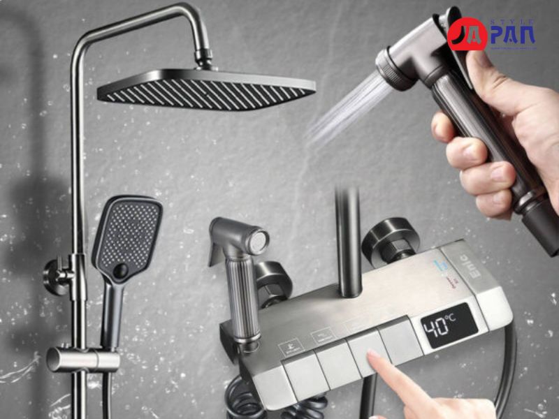 Khám Phá Công Nghệ Tắm Đỉnh Cao Với Sen Tắm Thông Minh 3 Điều chỉnh nhiệt độ